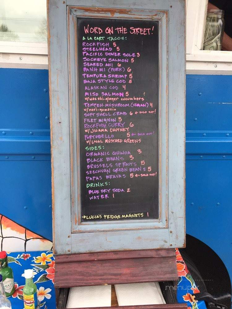 Word on the Street - Medford, OR menu_pic