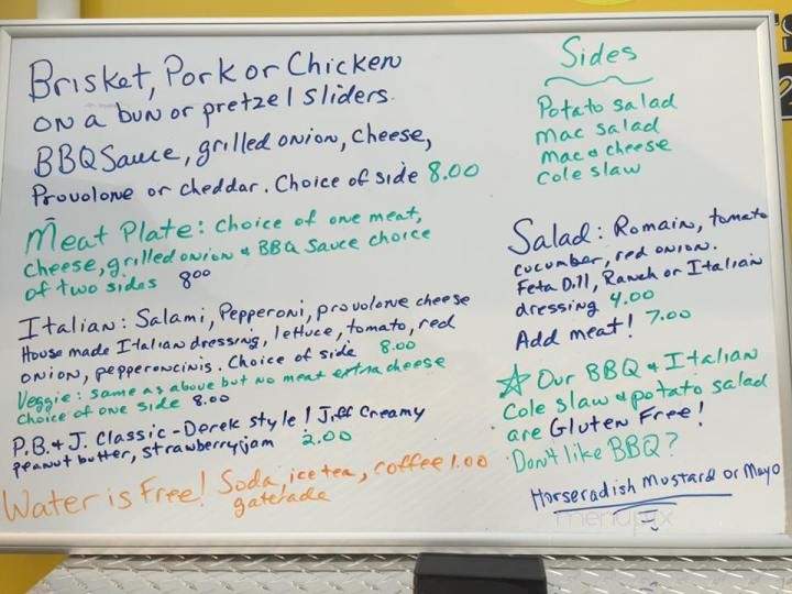 The Yum Truck - White City, OR menu_pic