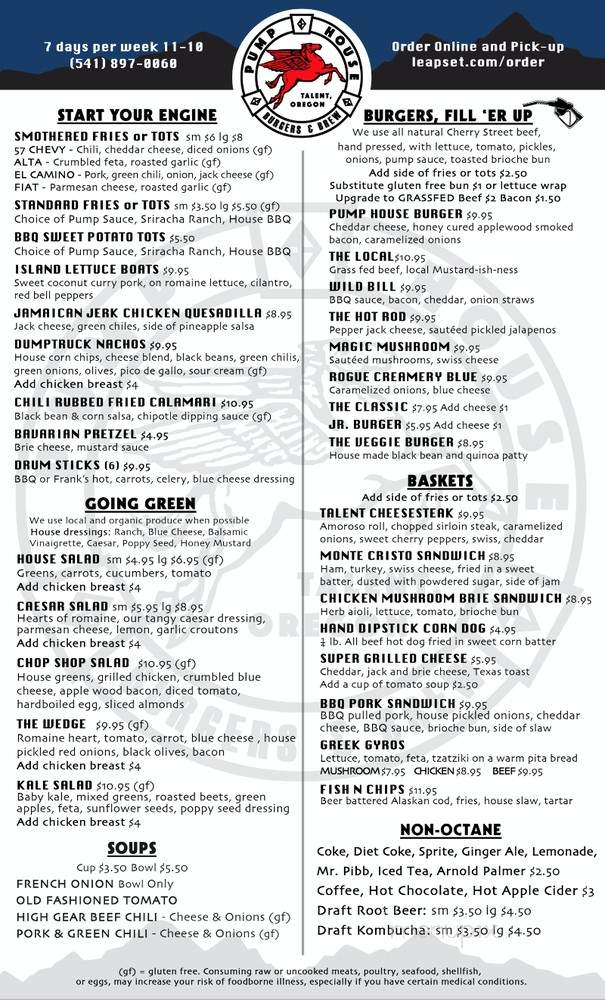 Rogue Taqueria - Talent, OR menu_pic