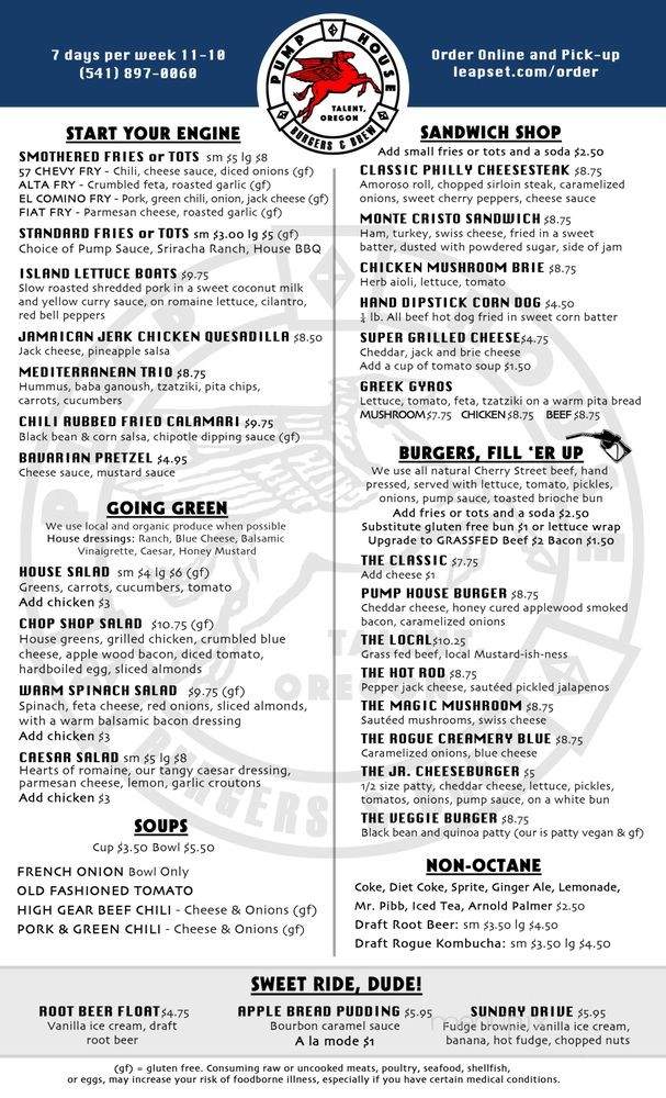 Rogue Taqueria - Talent, OR menu_pic