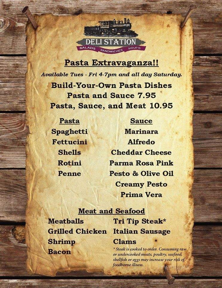 Deli Station - Klamath Falls, OR menu_pic