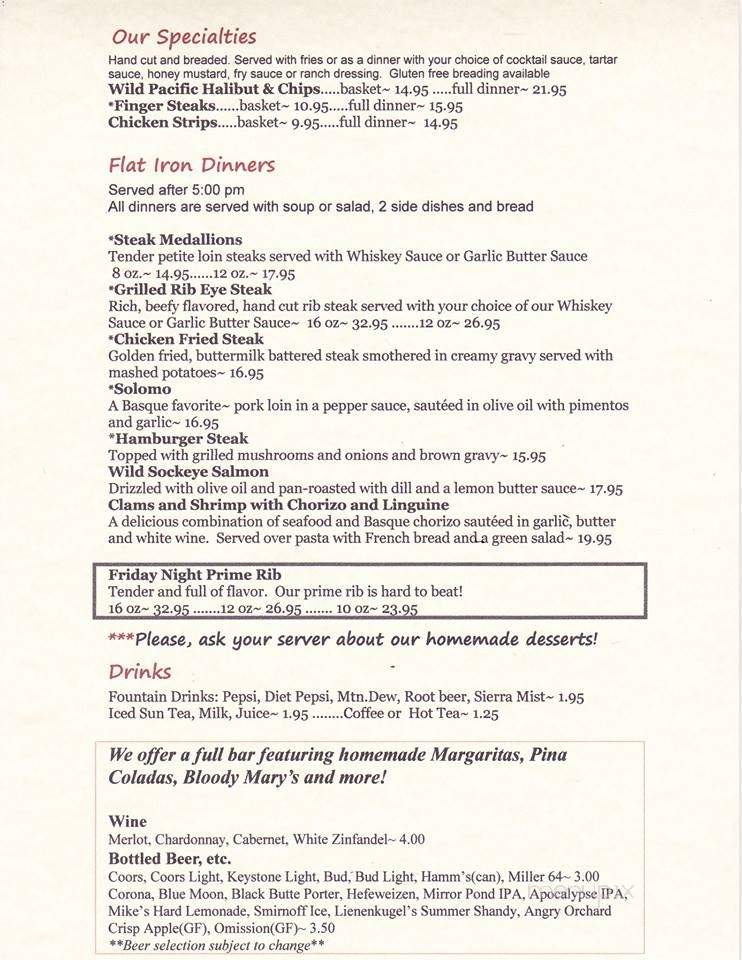 /30823677/Flat-Iron-Steakhouse-Jordan-Valley-OR - Jordan Valley, OR