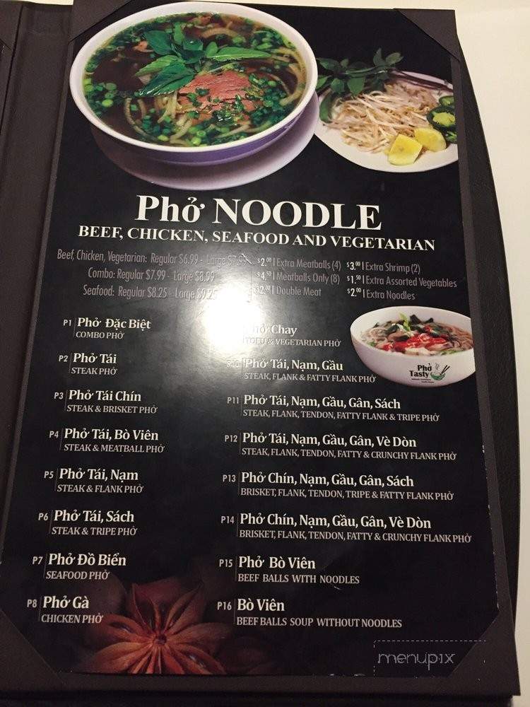 Pho Tasty - Federal Way, WA menu_pic
