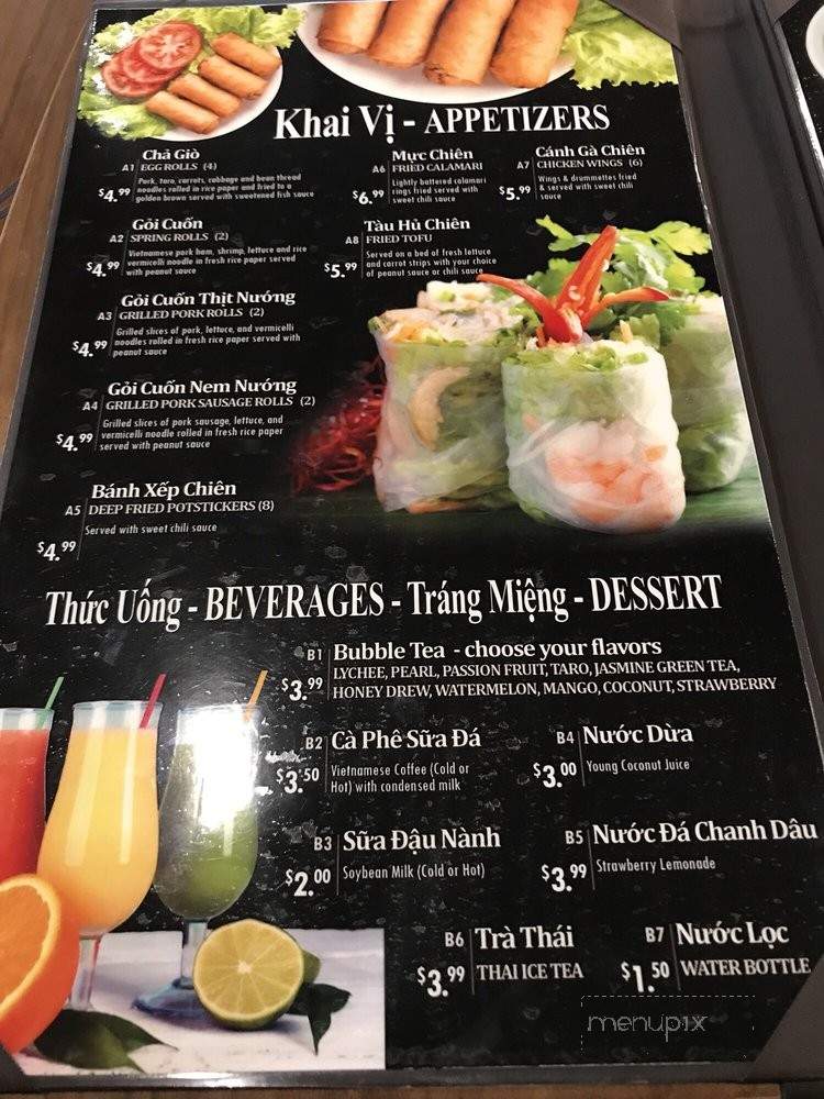 Pho Tasty - Federal Way, WA menu_pic