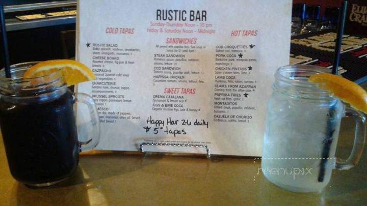 Rustic Steak House - Maple Valley, WA menu_pic