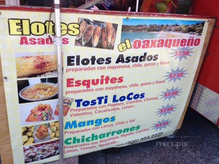 La Tienda Mexicana El Oaxaque - Seattle, WA menu_pic