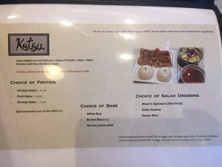 Moon's Kitchen - Seattle, WA menu_pic