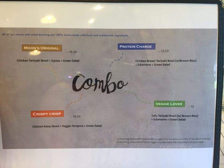 Moon's Kitchen - Seattle, WA menu_pic