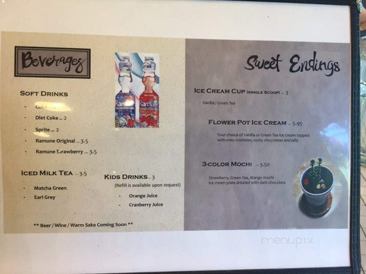 Moon's Kitchen - Seattle, WA menu_pic