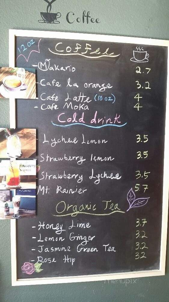 Cafe Makario - Everett, WA menu_pic