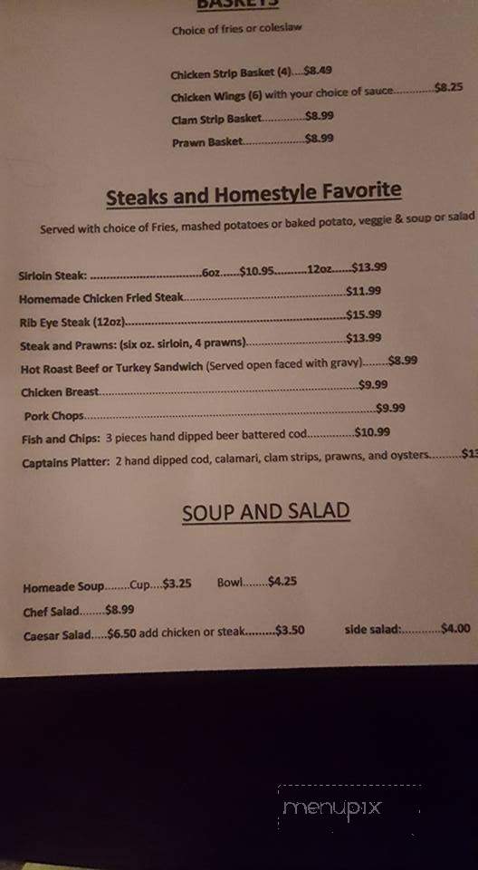 Hwy. 20 Restaurant and Lounge - Lyman, WA menu_pic