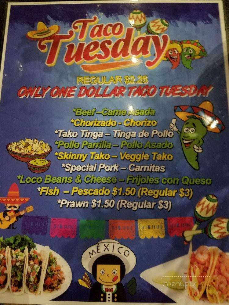 Los Plebes Restaurant - Snohomish, WA menu_pic