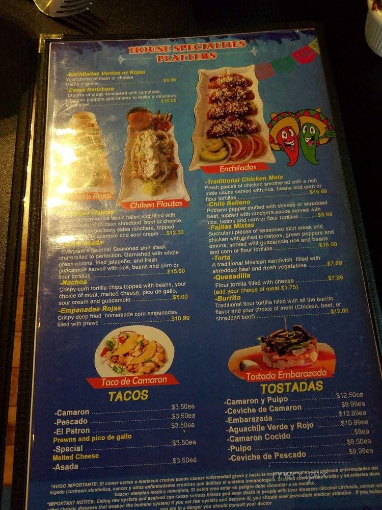 Los Plebes Restaurant - Snohomish, WA menu_pic