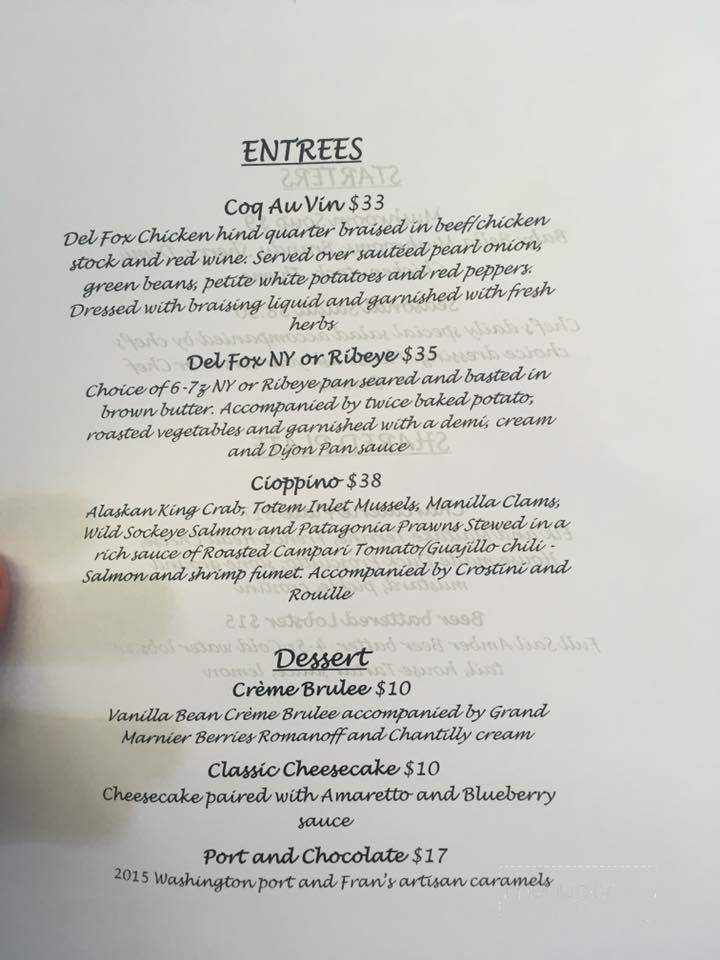 Crow Island Farms - Stanwood, WA menu_pic