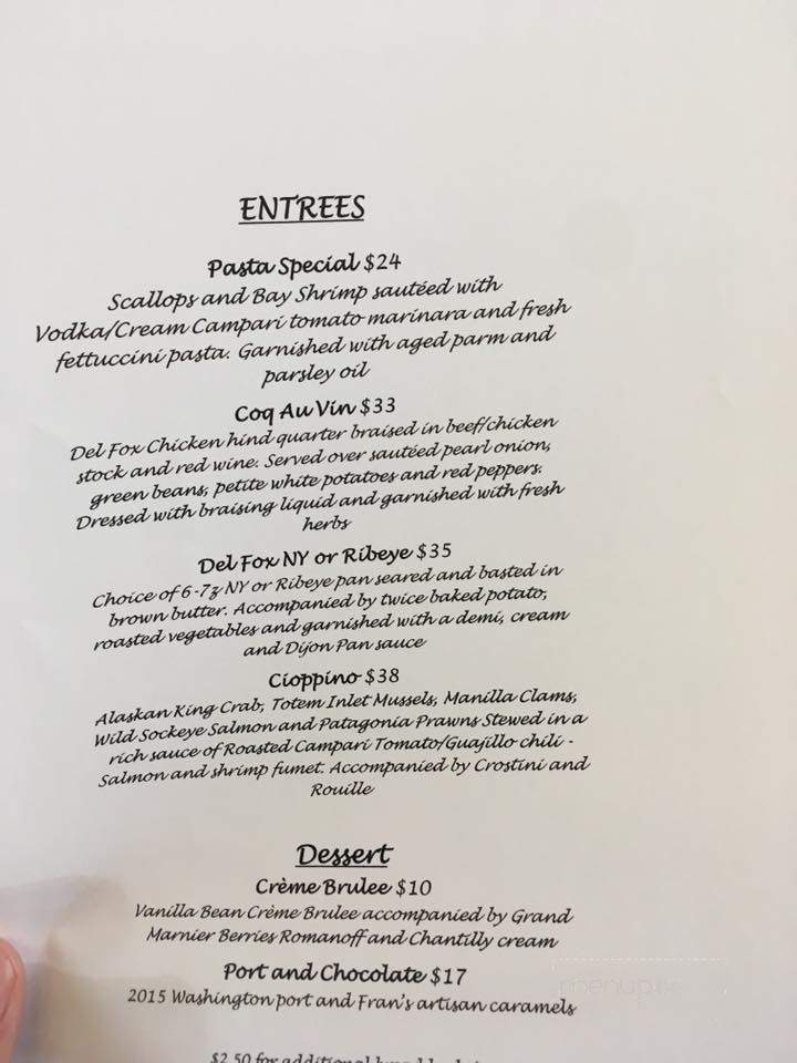 Crow Island Farms - Stanwood, WA menu_pic