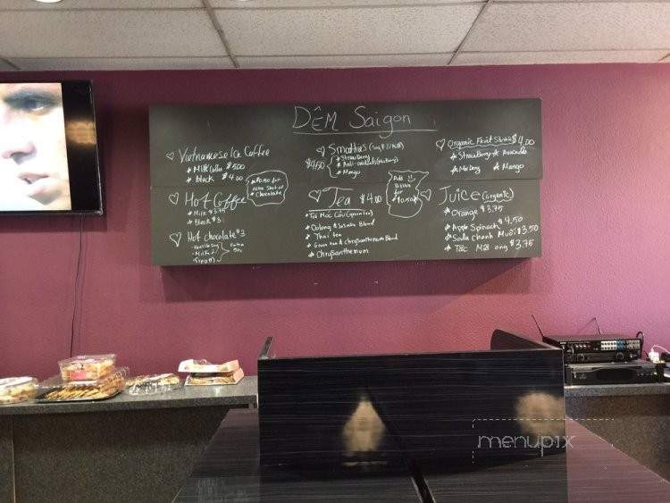 Dem Saigon Vietnamese Coffee - Tacoma, WA menu_pic