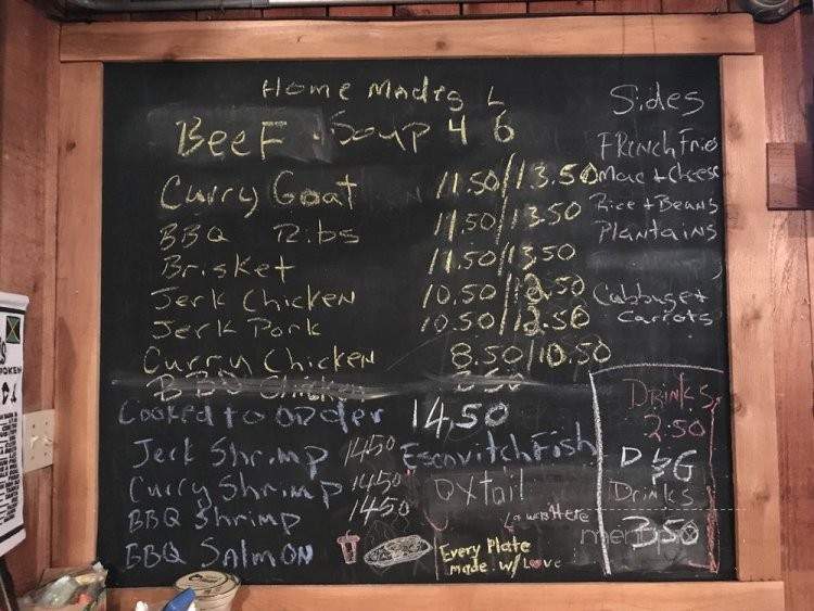 Sea Breeze BBQ Hut - Ocean Shores, WA menu_pic