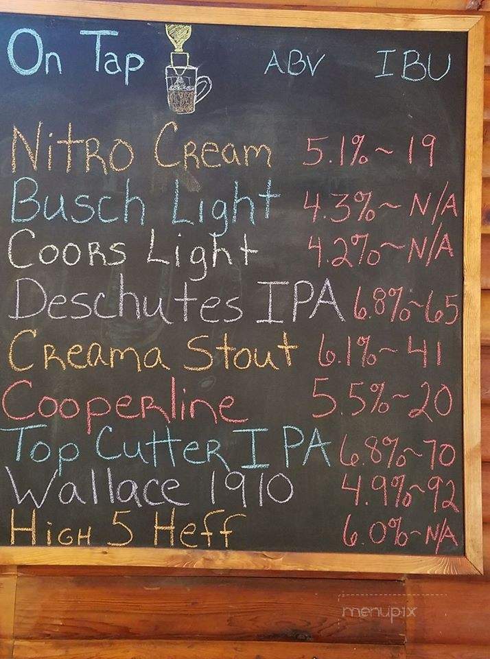 Entiat Pub 'n Grub - Entiat, WA menu_pic