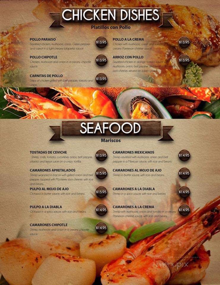 Los Gallos - Omak, WA menu_pic