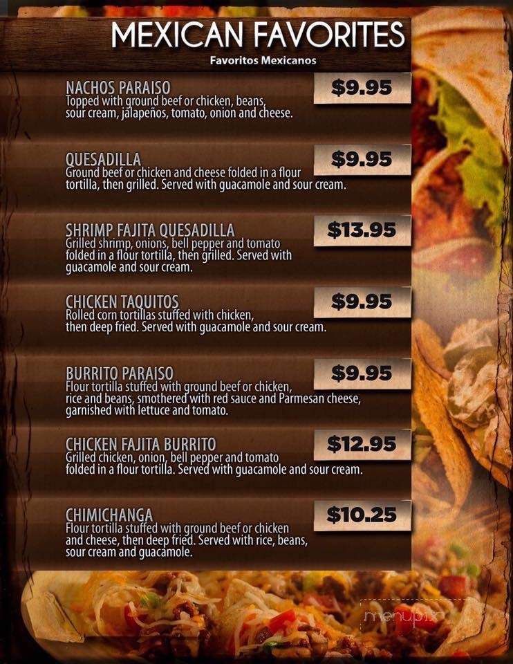 Los Gallos - Omak, WA menu_pic