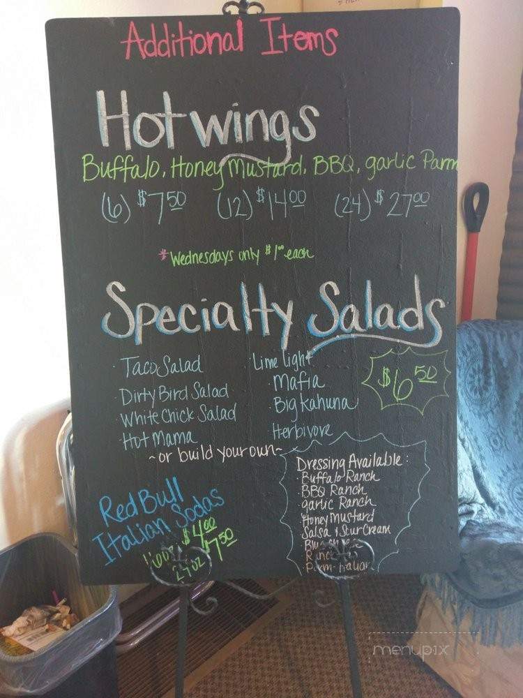 Whole in the Wall Pizza - Rosalia, WA menu_pic
