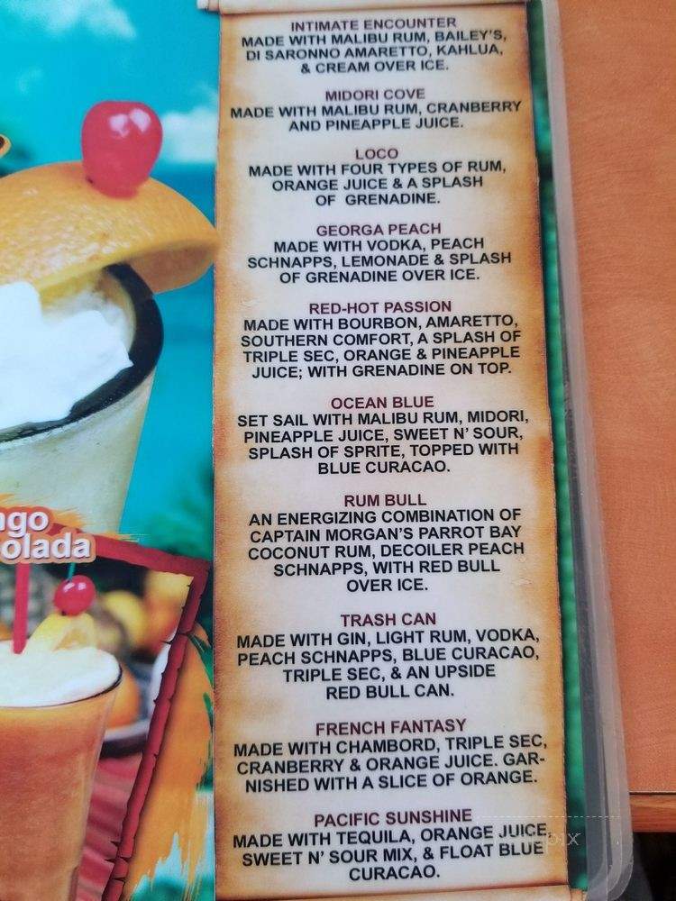 Hacienda Del Sol - Benton City, WA menu_pic