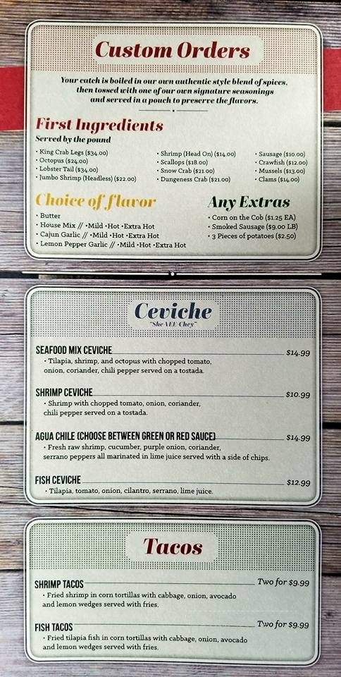 Mrs. Crabs Boiling Pot Seafood Restaurant - Walla Walla, WA menu_pic