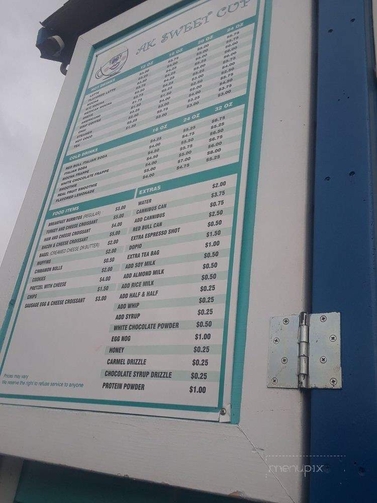 AK Sweet Cup - Anchorage, AK menu_pic