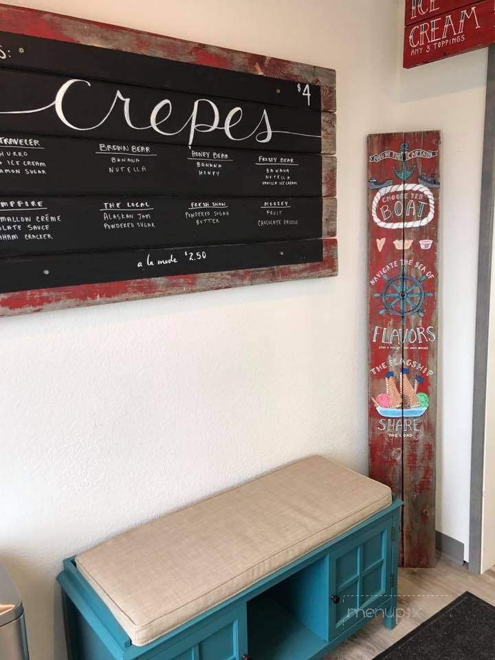 Flagship Creamery & Crepes - Homer, AK menu_pic