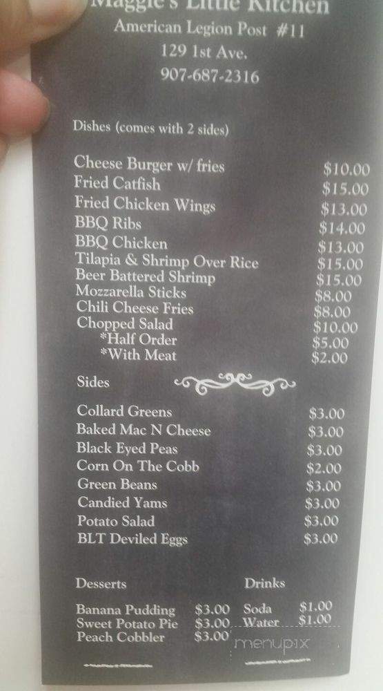 Maggie's Little Kitchen - Fairbanks, AK menu_pic