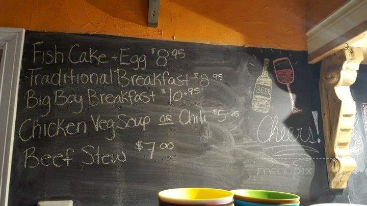 Fair Trade Cafe - Truro, NS menu_pic