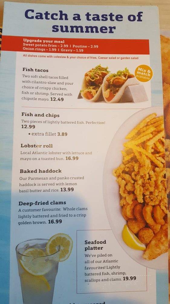 Big Stop Crossing - Enfield, NS menu_pic