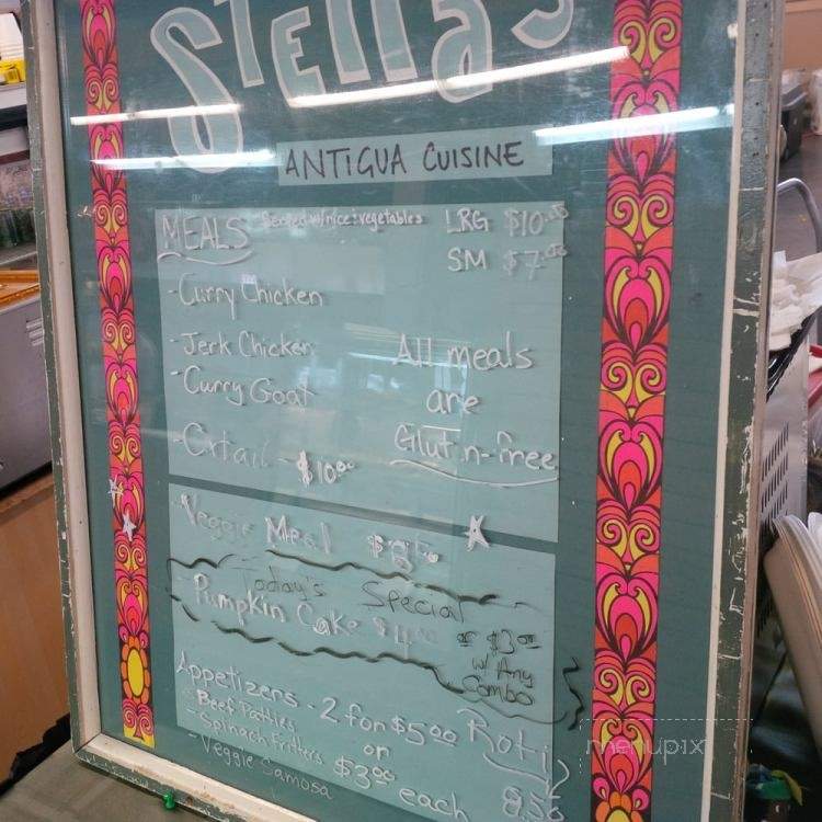 Stella's - Halifax, NS menu_pic