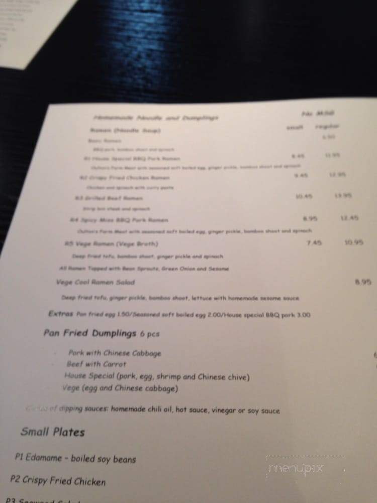 Truly Tasty - Halifax, NS menu_pic