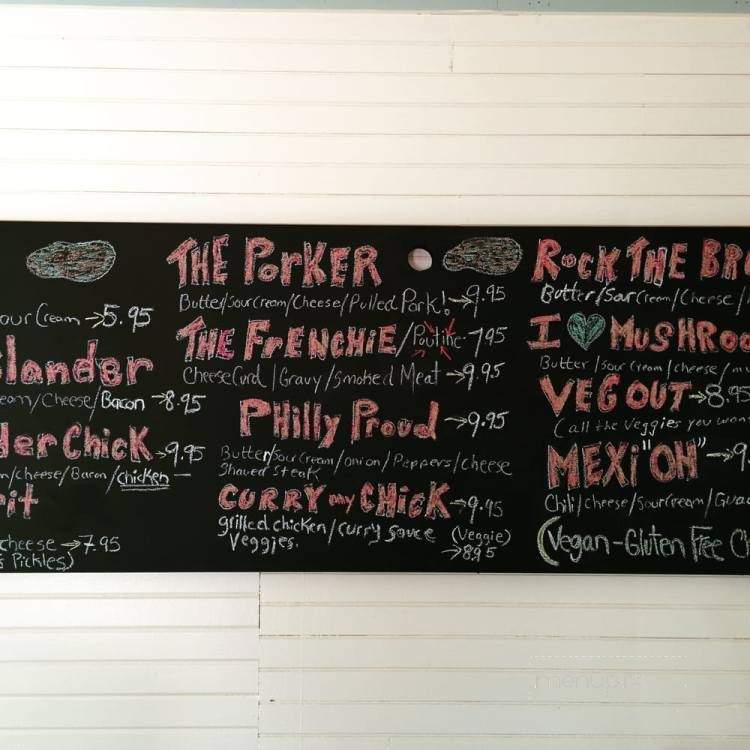Red Island Baked Potato - Cavendish, PE menu_pic
