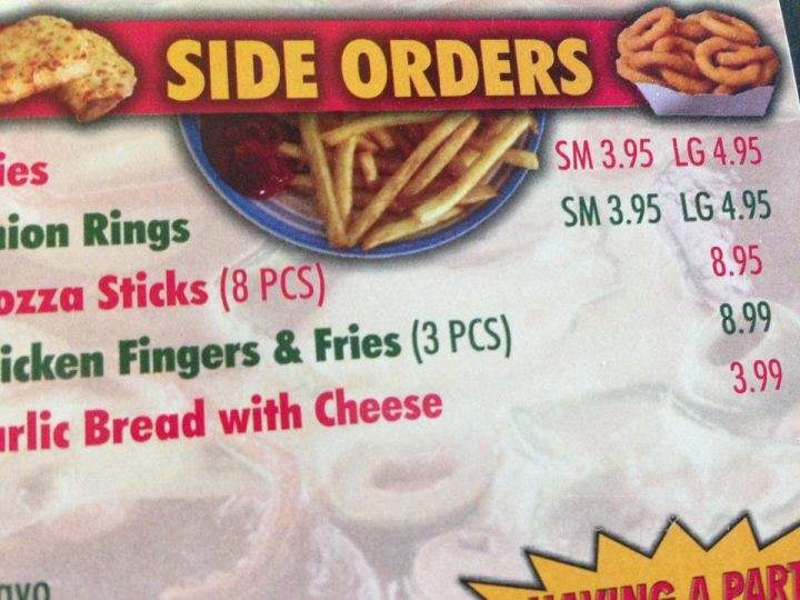 Randy's Pizza - Wellington, PE menu_pic