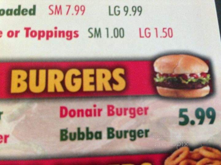 Randy's Pizza - Wellington, PE menu_pic