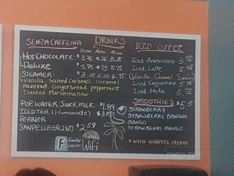 Jitter Bean Cafe - Moncton, NB menu_pic