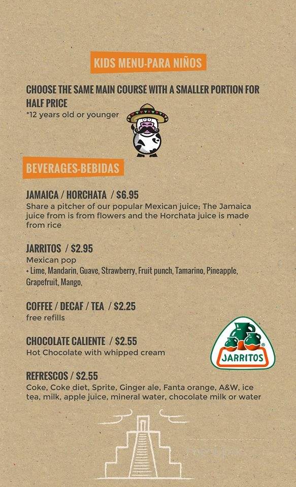 Mexiglu - Bathurst, NB menu_pic