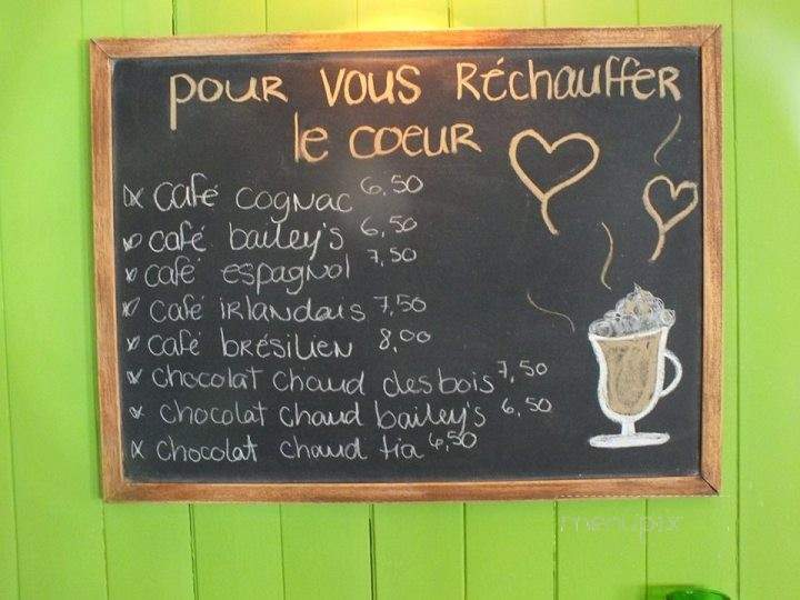 Le Pere Coquart Cafe Inc - Tadoussac, QC menu_pic