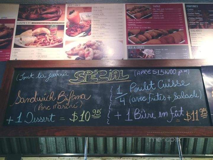 Cafe Smile - Montreal, QC menu_pic