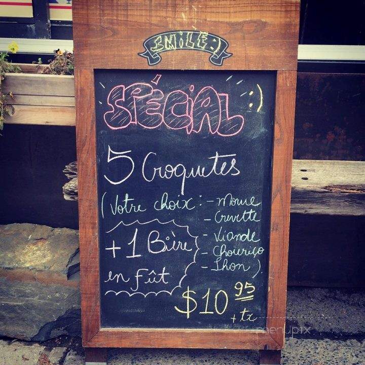 Cafe Smile - Montreal, QC menu_pic