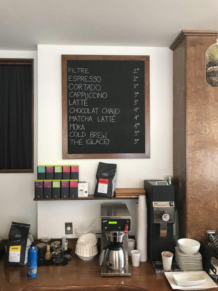 Cafe Origine - Montreal, QC menu_pic