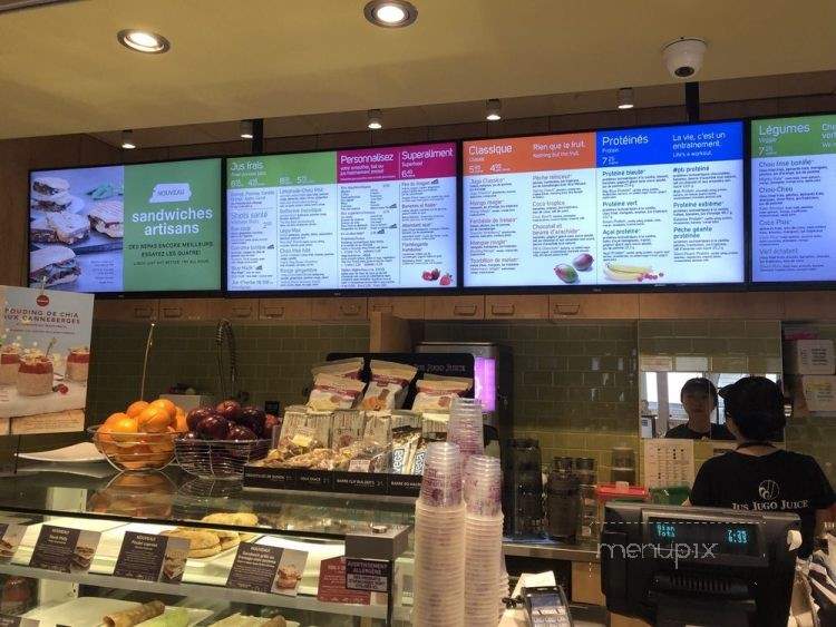 Jus Jugo Juice - Montreal, QC menu_pic