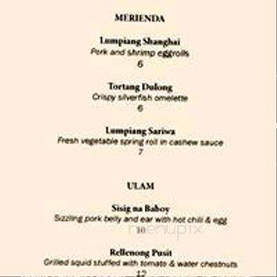Kawali - Montreal, QC menu_pic