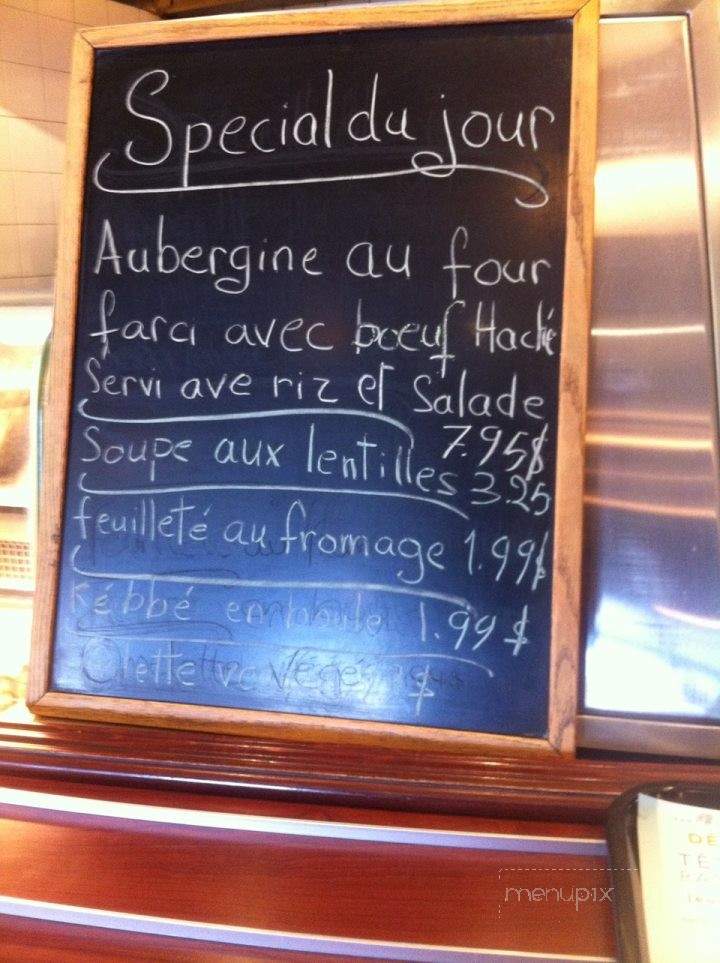 Zouki's - Montreal, QC menu_pic