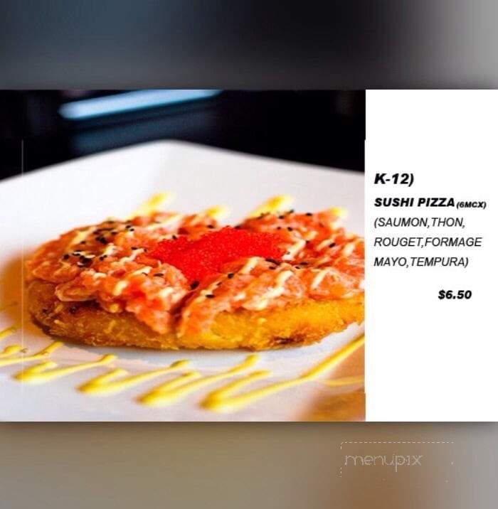 Restaurant Sushi Verdun - Montreal, QC menu_pic