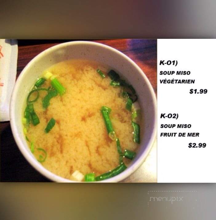 Restaurant Sushi Verdun - Montreal, QC menu_pic