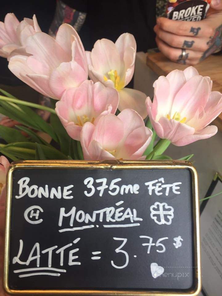 Cafe de la Troisieme - Verdun, QC menu_pic