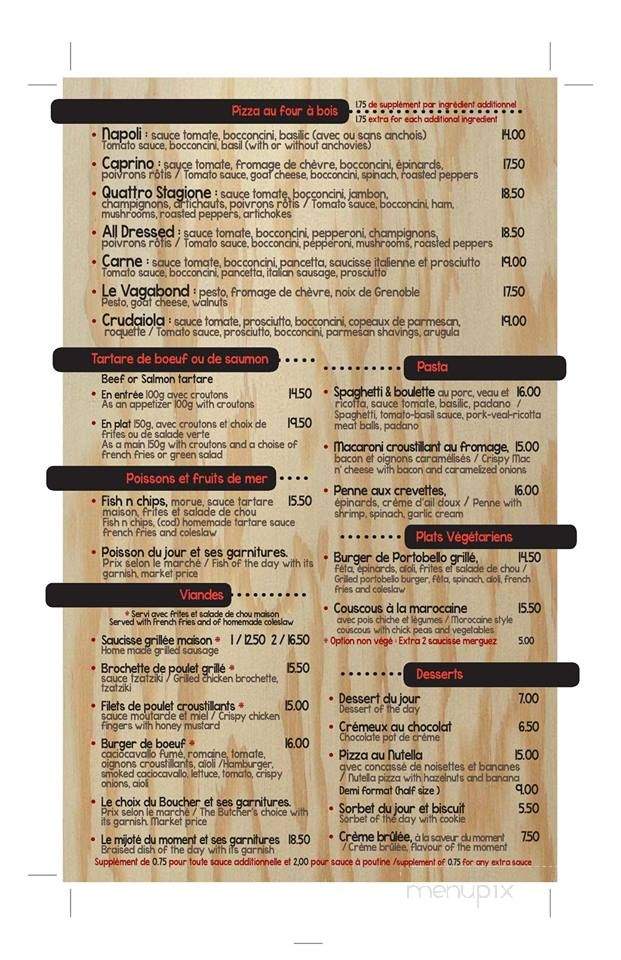 Jack Rabbit - Val-David, QC menu_pic